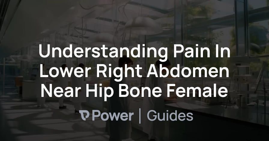 Header Image for Understanding Pain In Lower Right Abdomen Near Hip Bone Female