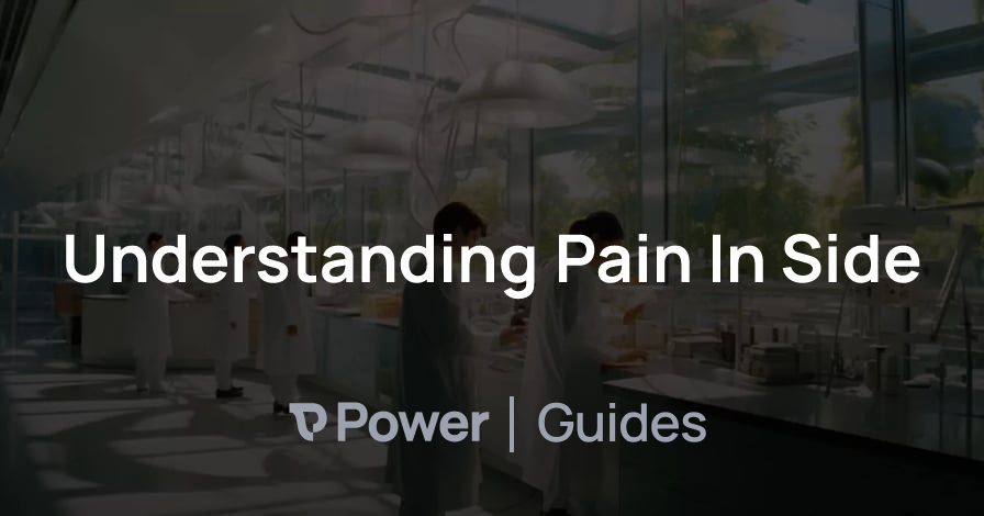 Header Image for Understanding Pain In Side