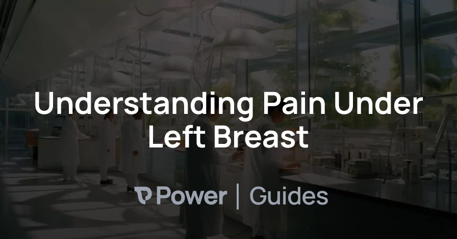 Header Image for Understanding Pain Under Left Breast