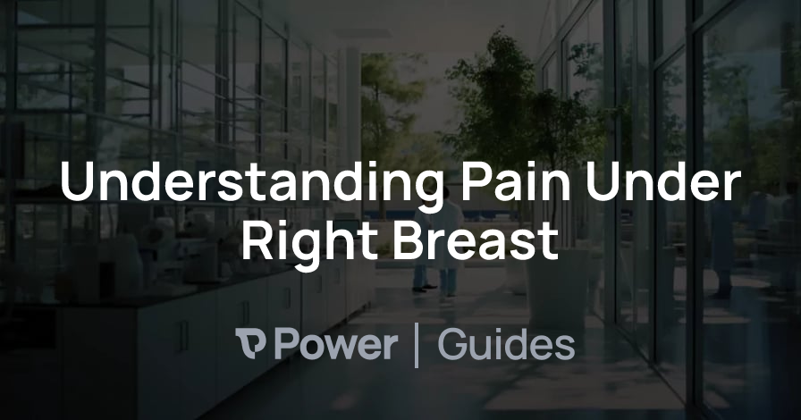 Header Image for Understanding Pain Under Right Breast