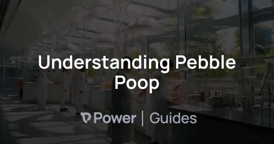 Header Image for Understanding Pebble Poop
