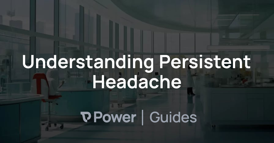 Header Image for Understanding Persistent Headache