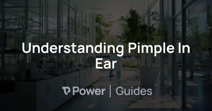 Header Image for Understanding Pimple In Ear