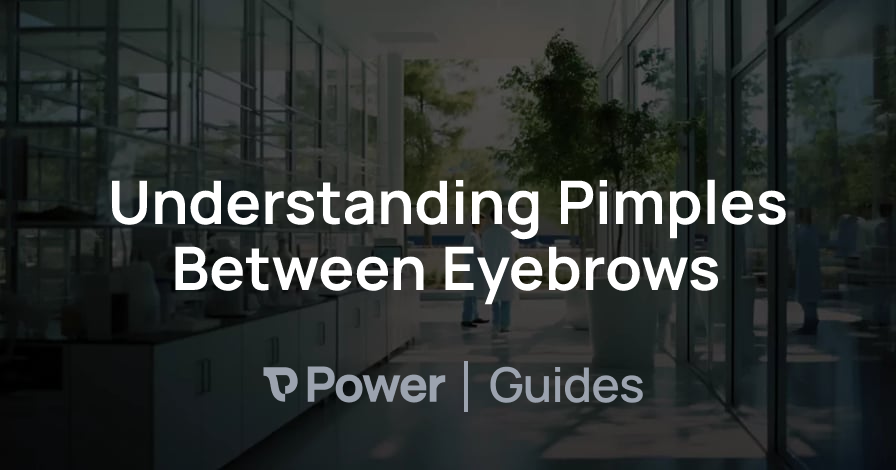 Header Image for Understanding Pimples Between Eyebrows