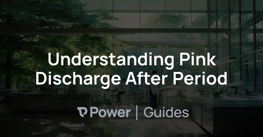 Header Image for Understanding Pink Discharge After Period