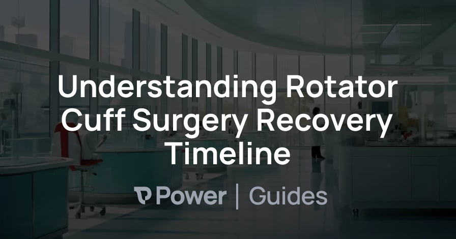 Header Image for Understanding Rotator Cuff Surgery Recovery Timeline