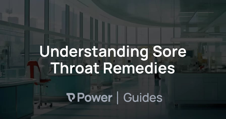 Header Image for Understanding Sore Throat Remedies