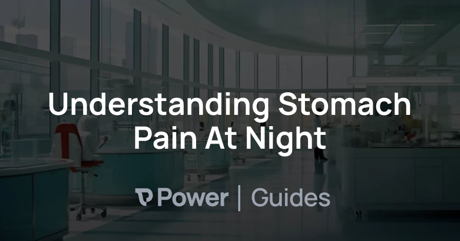 Header Image for Understanding Stomach Pain At Night