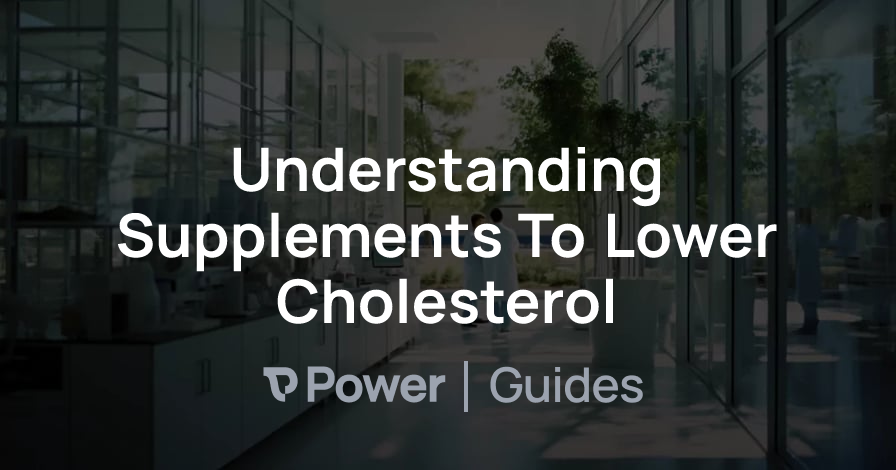 Header Image for Understanding Supplements To Lower Cholesterol