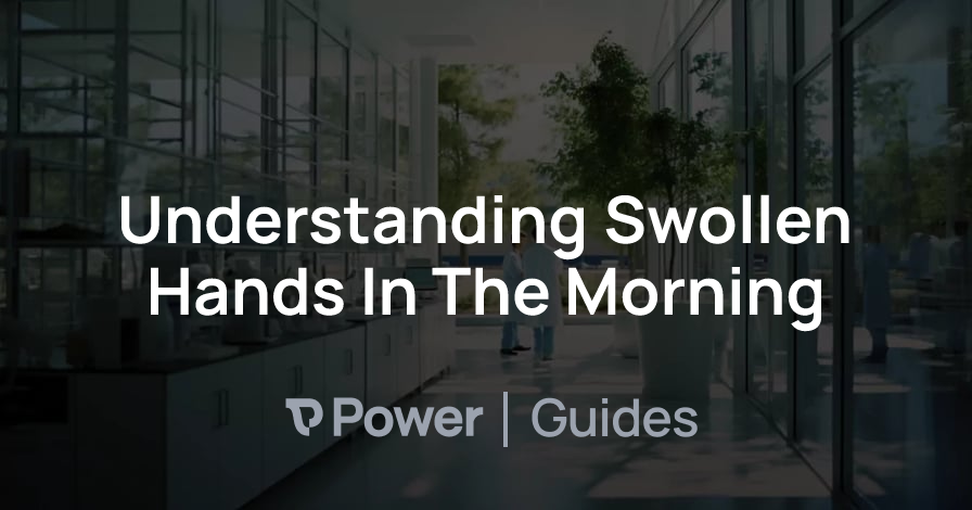 Header Image for Understanding Swollen Hands In The Morning