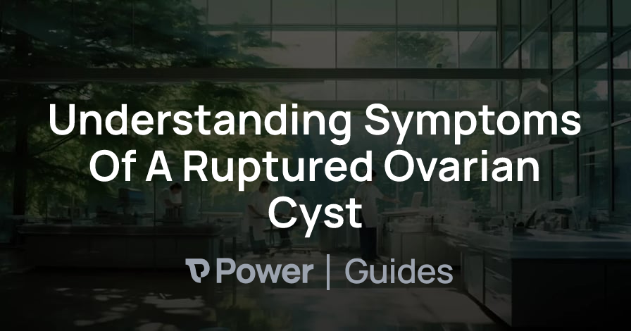 Header Image for Understanding Symptoms Of A Ruptured Ovarian Cyst