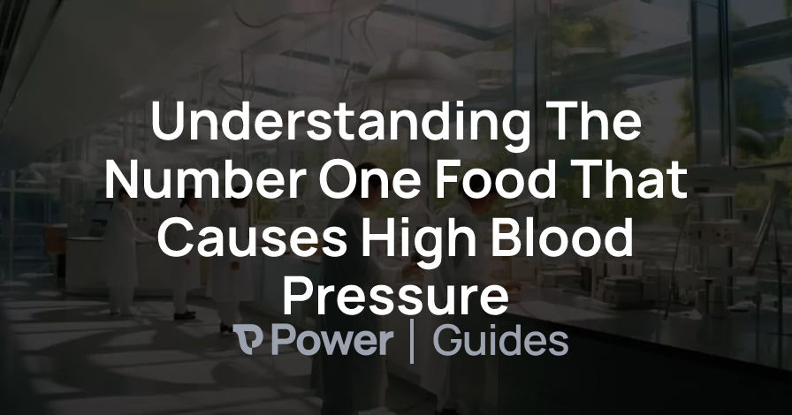 Header Image for Understanding The Number One Food That Causes High Blood Pressure