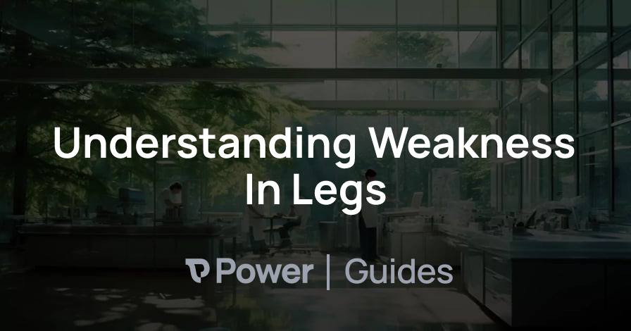 Header Image for Understanding Weakness In Legs