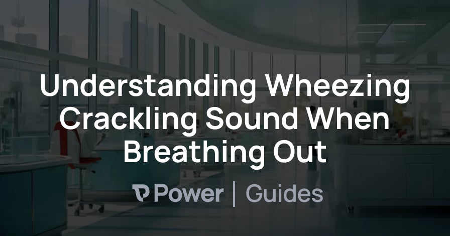 Header Image for Understanding Wheezing Crackling Sound When Breathing Out