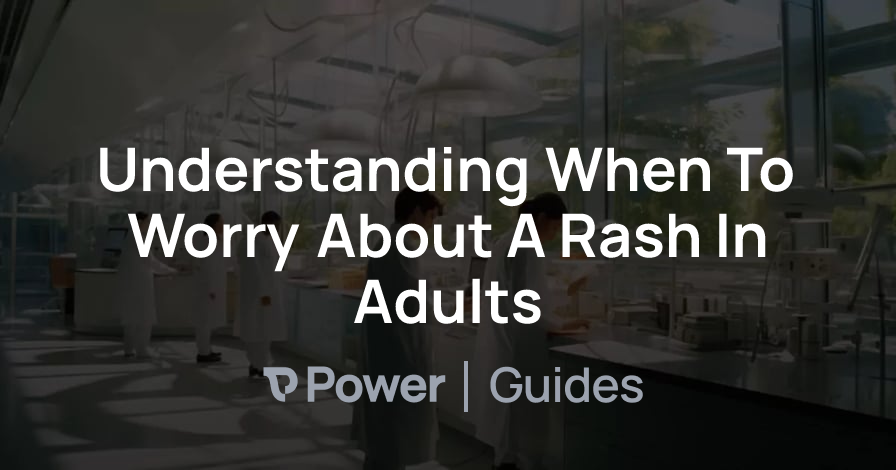 Header Image for Understanding When To Worry About A Rash In Adults