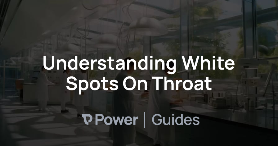 Header Image for Understanding White Spots On Throat