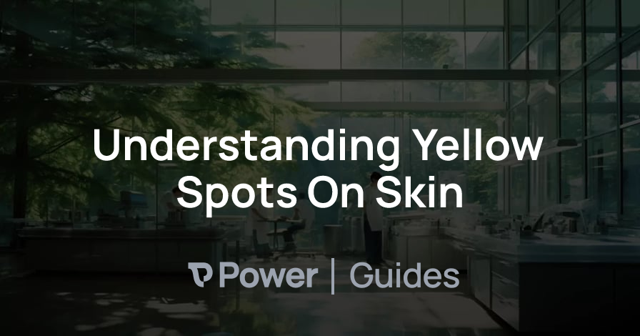 Header Image for Understanding Yellow Spots On Skin