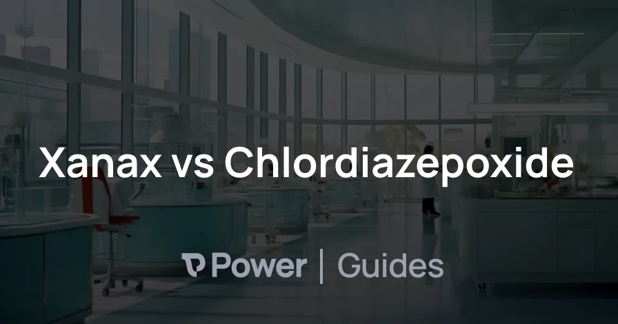 Header Image for Xanax vs Chlordiazepoxide