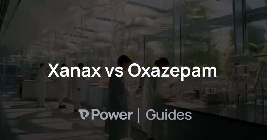 Header Image for Xanax vs Oxazepam