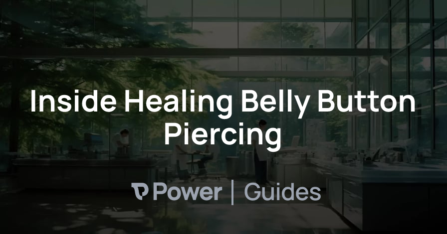 Header Image for Inside Healing Belly Button Piercing