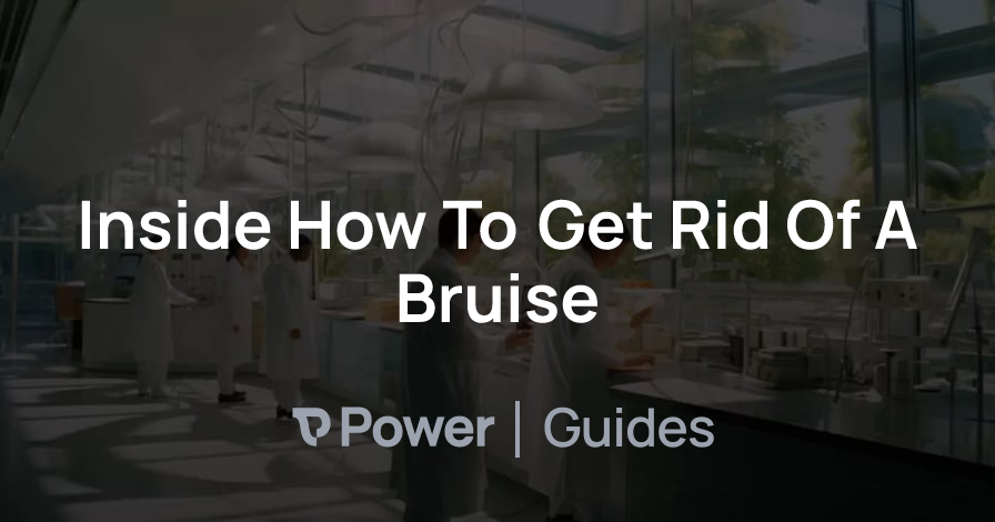 Header Image for Inside How To Get Rid Of A Bruise