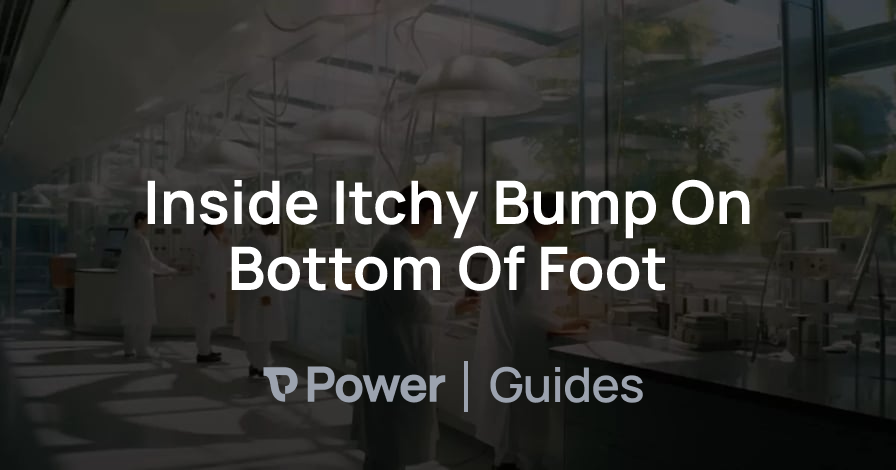Header Image for Inside Itchy Bump On Bottom Of Foot