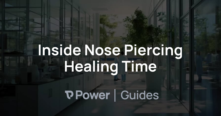 Header Image for Inside Nose Piercing Healing Time