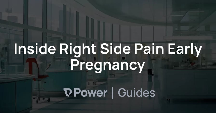 Header Image for Inside Right Side Pain Early Pregnancy