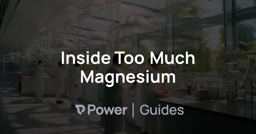 Header Image for Inside Too Much Magnesium