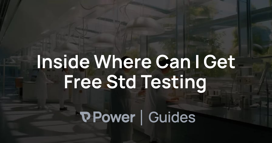 Header Image for Inside Where Can I Get Free Std Testing