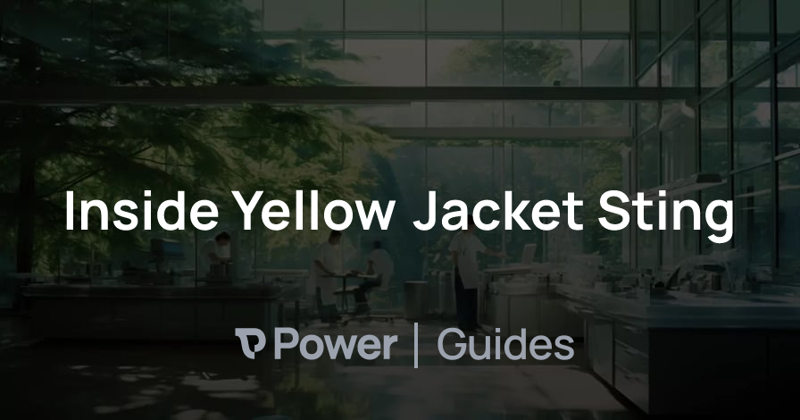 Header Image for Inside Yellow Jacket Sting