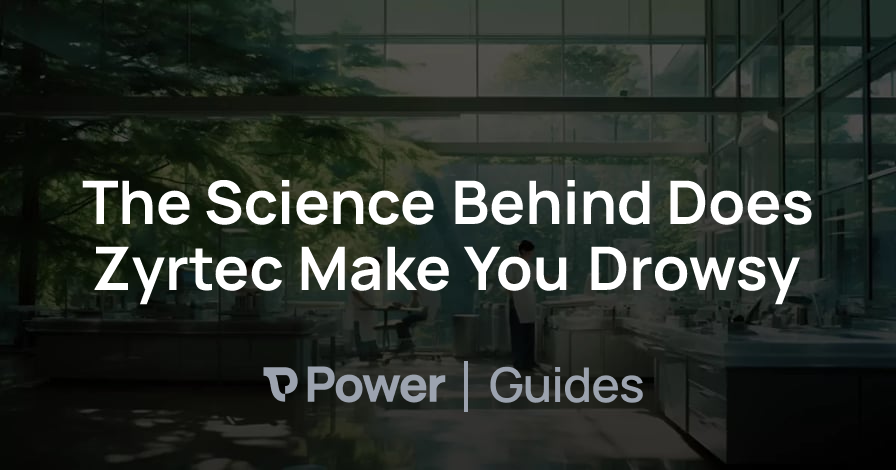 Header Image for The Science Behind Does Zyrtec Make You Drowsy