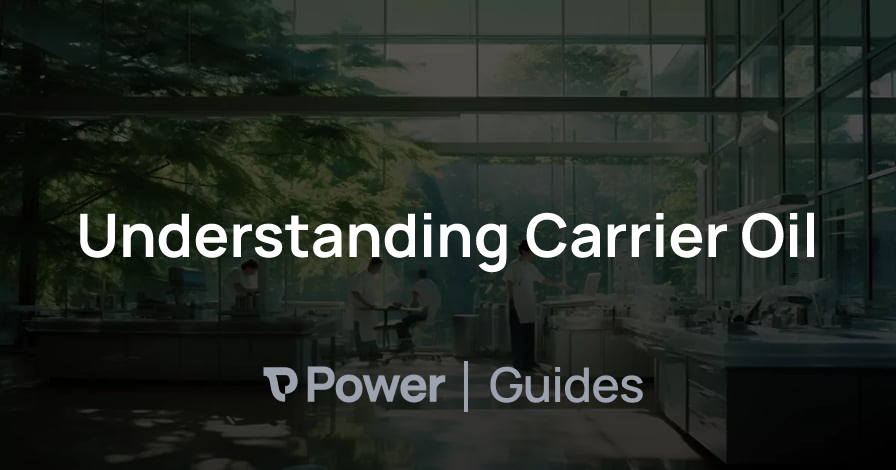 Header Image for Understanding Carrier Oil