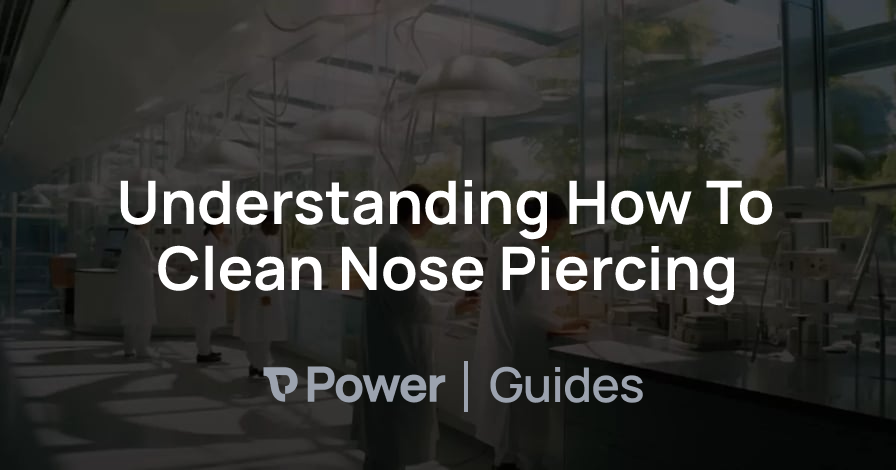 Header Image for Understanding How To Clean Nose Piercing