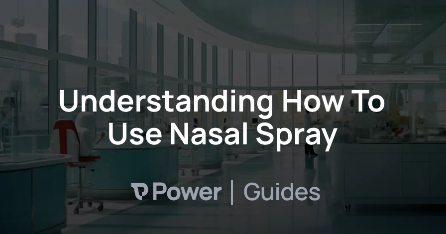 Header Image for Understanding How To Use Nasal Spray