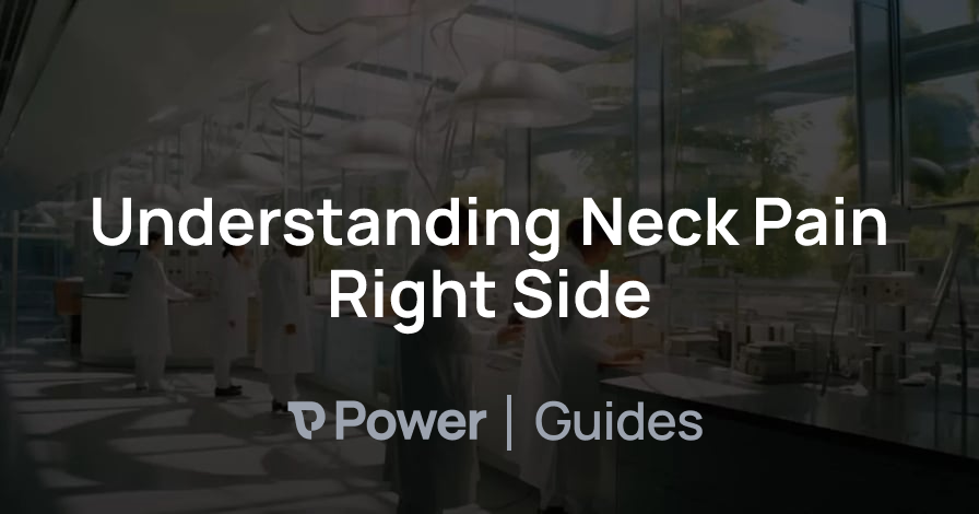 Header Image for Understanding Neck Pain Right Side