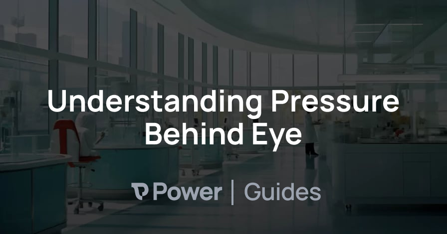 Header Image for Understanding Pressure Behind Eye
